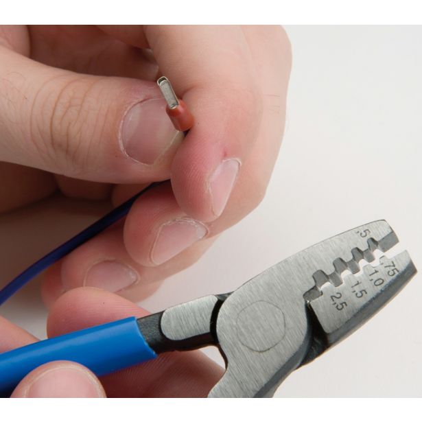 KLEŠČE ZA PRIKLJUČKE UNIOR 140 MM PLASTIFICIRANE ART. 424/4P