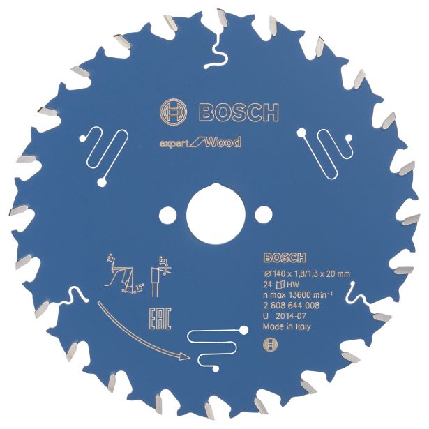 LIST ŽAGE ZA LES WIDIA BOSCH 140X20X1.8 ZOB 24