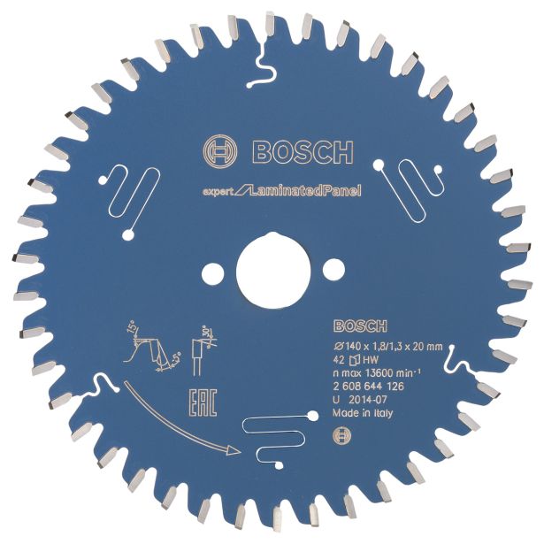 LIST ŽAGE ZA LES WIDIA BOSCH 140X20X1.8 ZOB 42