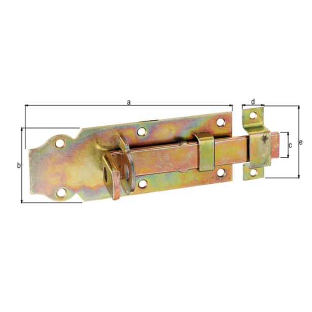 PREČNI ZAPAH ALBERTS 140X52 MM
