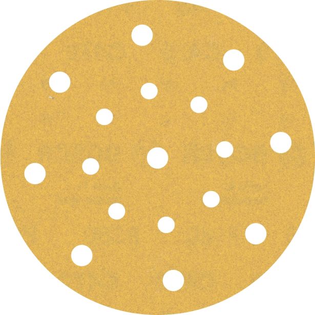 SAMOPRITRILNI BRUSNI DISK BOSCH 150MM 17 LUKENJ G180 EXC470 ZA LES IN BARVO