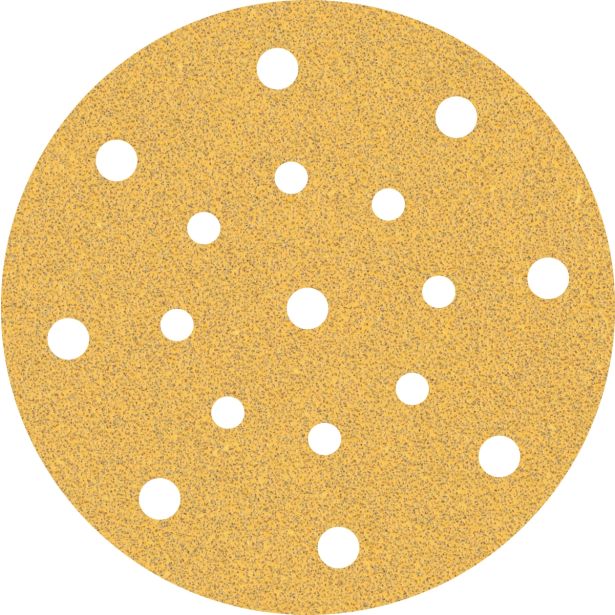 SAMOPRITRILNI BRUSNI DISK BOSCH 150MM 17 LUKENJ G60 EXC470 ZA LES IN BARVO