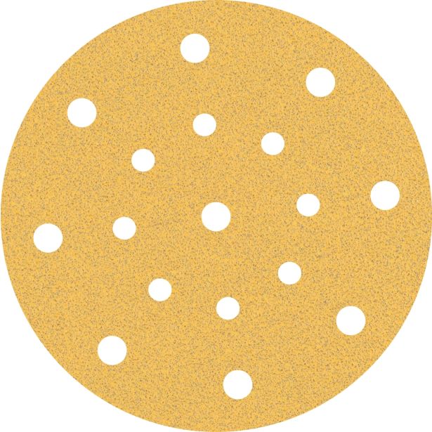 SAMOPRITRILNI BRUSNI DISK BOSCH 150MM 17 LUKENJ G80 EXC470 ZA LES IN BARVO