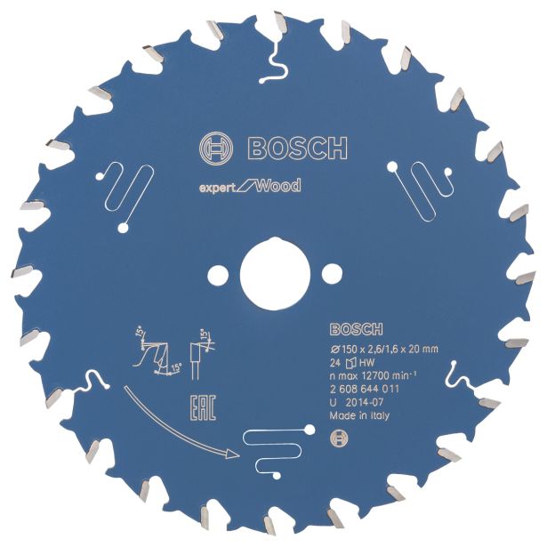 LIST ŽAGE ZA LES WIDIA BOSCH 150X20X2.6 ZOB 24