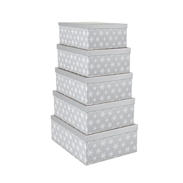 ŠKATLA ZA SHRANJEVANJE BIZZOTTO 15.5X7X5.5 CM SREBRNA