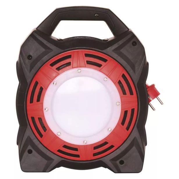 ROLETA - PVC VODNIK EMOS 15M H07RN-F 3X1.5 4XVTIČ. Z LED REF.20W, 1600LM