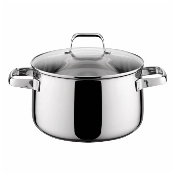 KOZICA ELO 16 CM GLOBOKA SHAPE S STEKLENIM POKROVOM