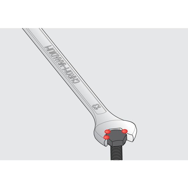 VILIČASTO OBROČNI KLJUČ IBEX UNIOR 16 MM ART. 129/1 (611769)