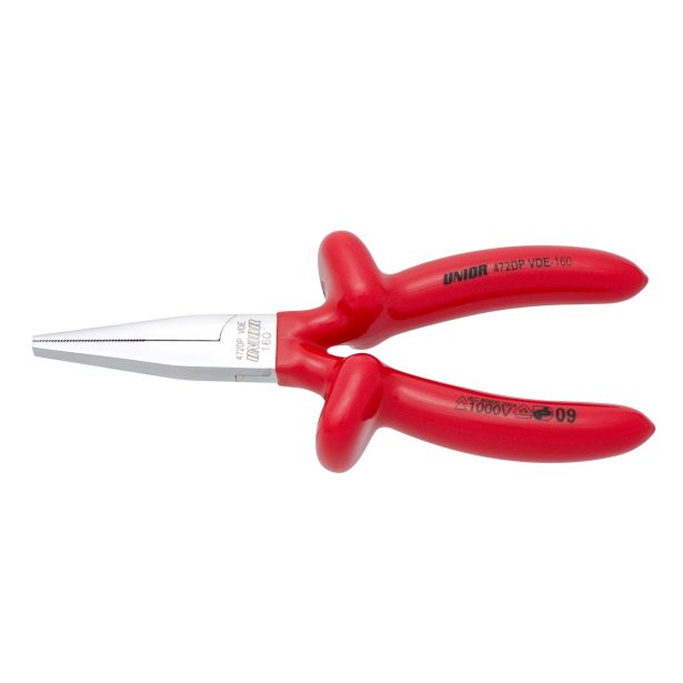 KLEŠČE PLOŠČATE ČELJUSTI UNIOR 160 MM ART. 472/1VDEDP