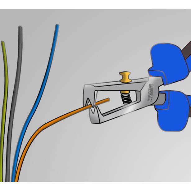 KLEŠČE ZA SNEMANJE UNIOR 160/0.6-10 MM ART. 478/1BI
