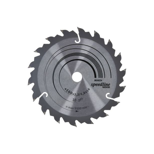 LIST ŽAGE ZA LES WIDIA BOSCH 160X16X2.2 ZOB 18