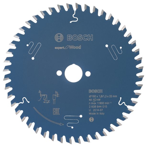 LIST ŽAGE ZA LES WIDIA BOSCH 160X20X1.8 ZOB 48