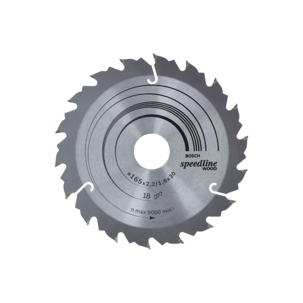 LIST ŽAGE ZA LES WIDIA BOSCH 165X30X2.2 ZOB 18