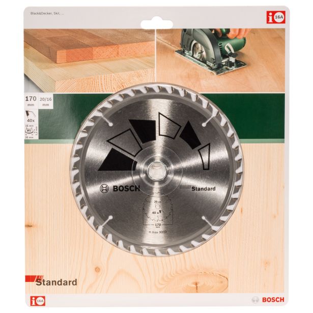 LIST ŽAGE ZA LES WIDIA BOSCH 170X20X2.2 ZOB 40