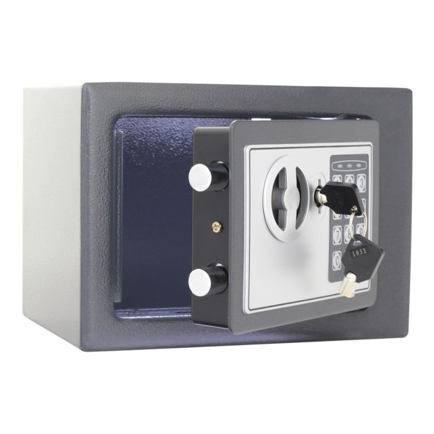 POHIŠTVENI TREZOR ROTTNER 170X230X170 MM TIPKOVNICA SIV ANTRACIT HOME STAR 1