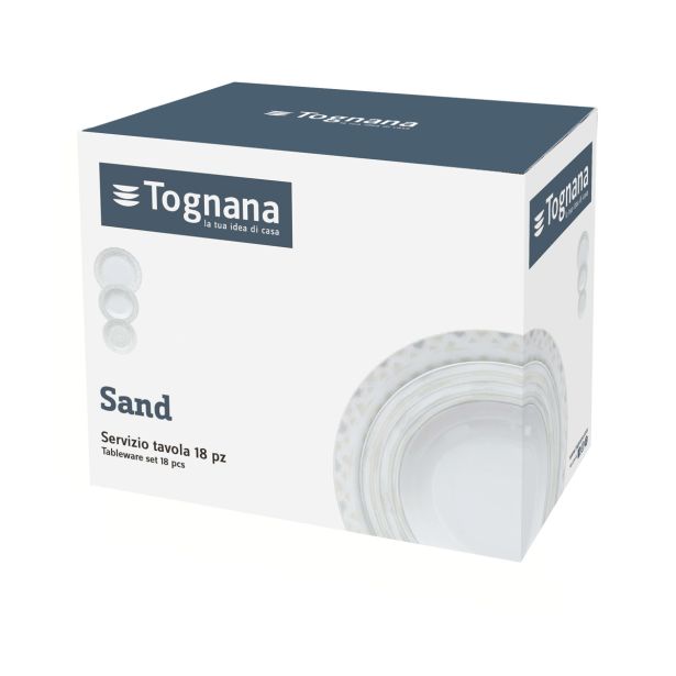 GARNITURA KROŽNIKOV TOGNANA 18 DELNA OLIMPIA SAND