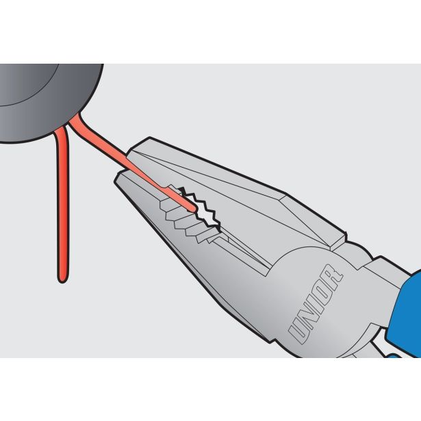 KOMBINIRANE KLEŠČE UNIOR 180 MM FOSFATIRANE ART. 406/4G