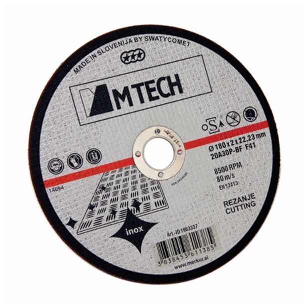 REZALNA PLOŠČA ZA RF MTECH 180X2X22 MM 20A30P-BF