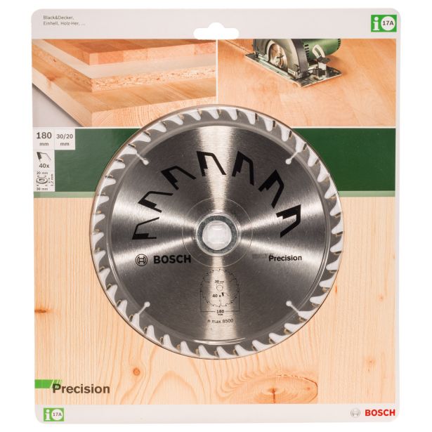 LIST ŽAGE ZA LES WIDIA BOSCH 180X30X2.5 ZOB 40