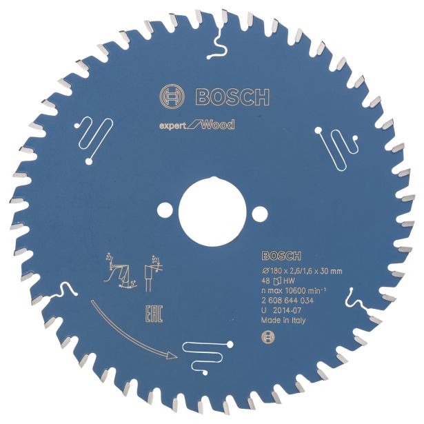 LIST ŽAGE ZA LES WIDIA BOSCH 180X30X2.6 ZOB 48