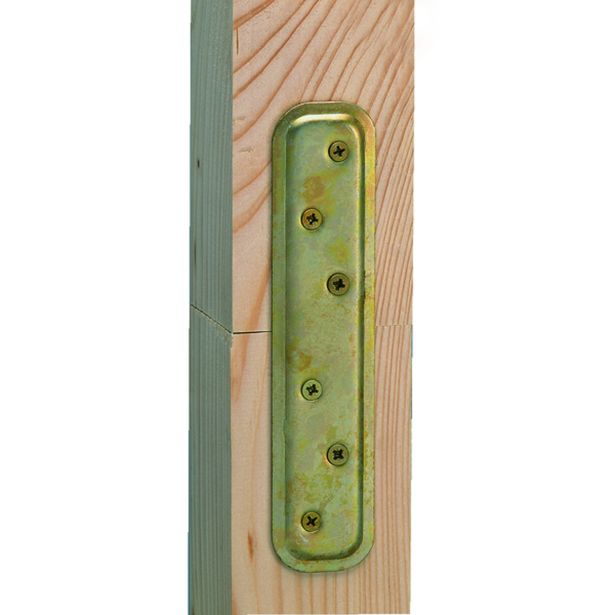 VEZNI ELEMENT ALBERTS 180X40 MM PLOŠČATI VTISNJEN