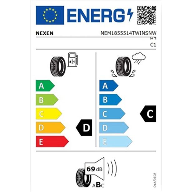ZIMSKA GUMA NEXEN 185/55R14 80T WINGUARD SNOW'G WH2