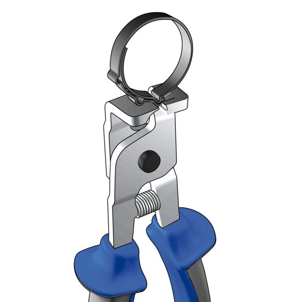 KLEŠČE ZA CEVNE OBJEMKE UNIOR 190 MM ZA CLICK OBJEMKE ART. 2080/2BI