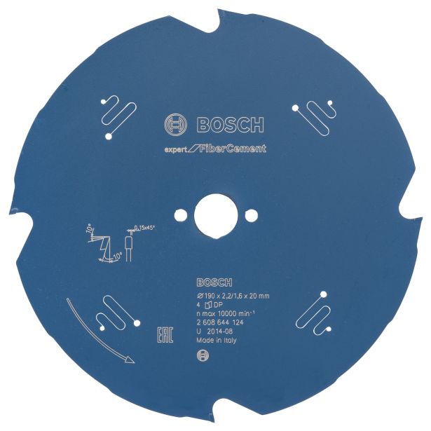 LIST ŽAGE ZA LES WIDIA BOSCH 190X20X2.2 ZOB 4