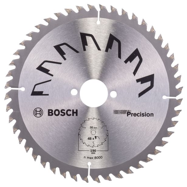 LIST ŽAGE ZA LES WIDIA BOSCH 190X30X2.5 ZOB 48