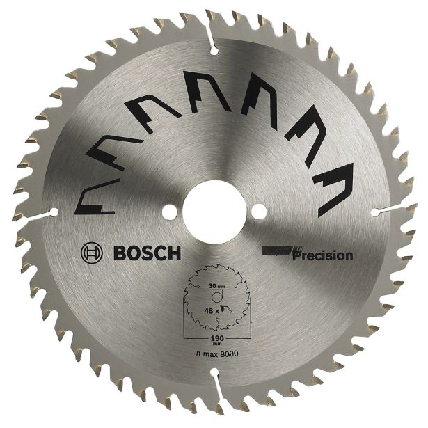 LIST ŽAGE ZA LES WIDIA BOSCH 190X30X2.5 ZOB 48