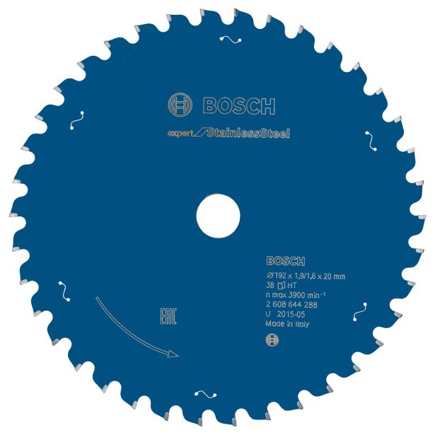 LIST ŽAGE ZA KOVINO BOSCH 192X20X1.9 ZOB 38