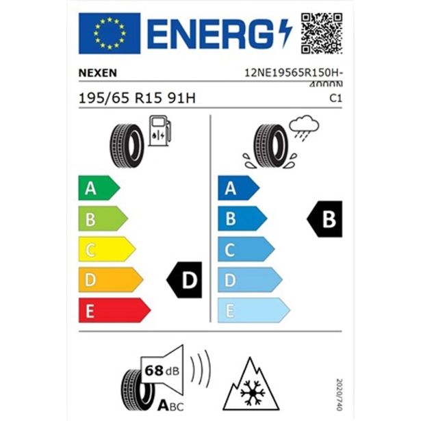 CELOLETNA GUMA NEXEN 195/65R15 91H N'BLUE 4SEASON DOTXX22