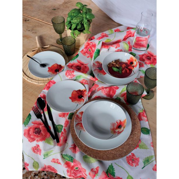 SET KROŽNIKOV TOGNANA 18 DELNI MADISON PAPAVERO