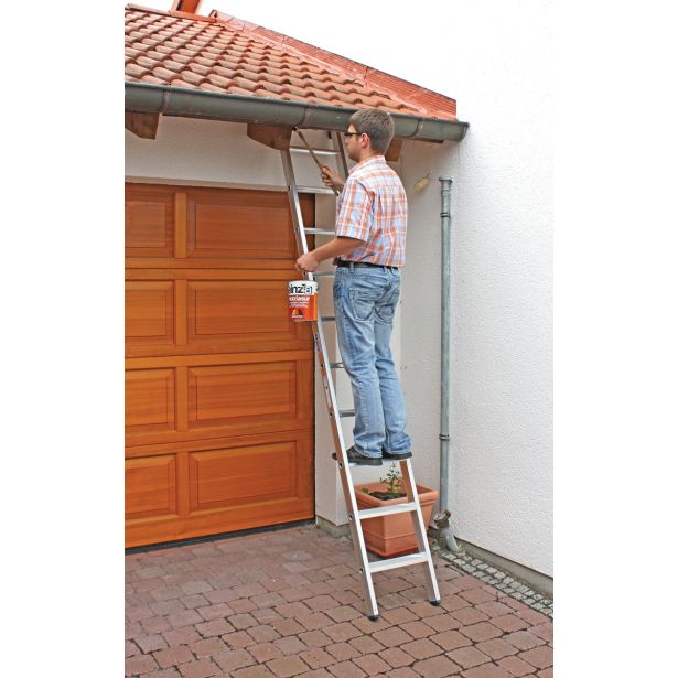 PRISLONILNA LESTEV KRAUSE 1X10 STOPNIC MAX. DELOVNA VIŠINA 3.6M