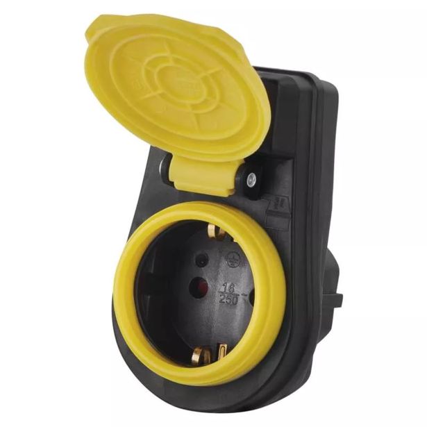 ŠUKO VTIKAČ EMOS 1XŠUKO IP44