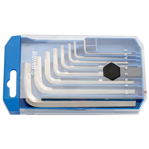 GRT IMBUS KLJUČEV UNIOR 2-10 MM V PLASTIČ. ŠKATLI ART. 220/8PB1