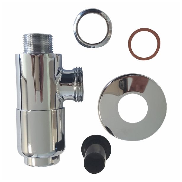 VENTIL ZA IZPLAKOVANJE WC TREMOLADA 20 MM BREZ CEVI ZA TROKADERO