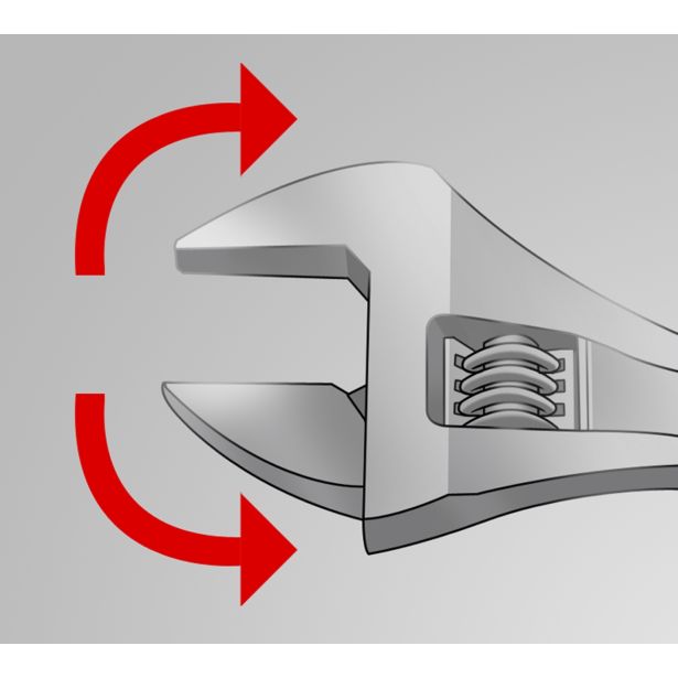 VILIČASTI KLJUČ S POLŽEM UNIOR 200 MM ART. 250A