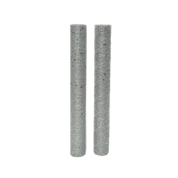 NAMIZNI TEKAČ 200X35 CM, V ROLI SREBRN SORT