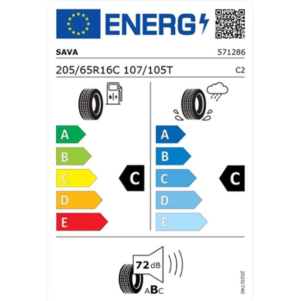 LETNA GUMA SAVA 205/65R16C 107/105T TRENTA 2