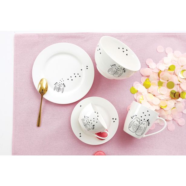 DESERTNI KROŽNIK RITZENHOFF & BREKER 20.5 CM LOVEBIRDS