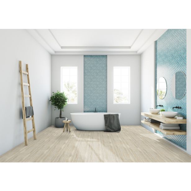 VINIL PLOŠČA, LVT SENSO 20LOCK TRAVERTIN 0201 602X298X3.4 MM