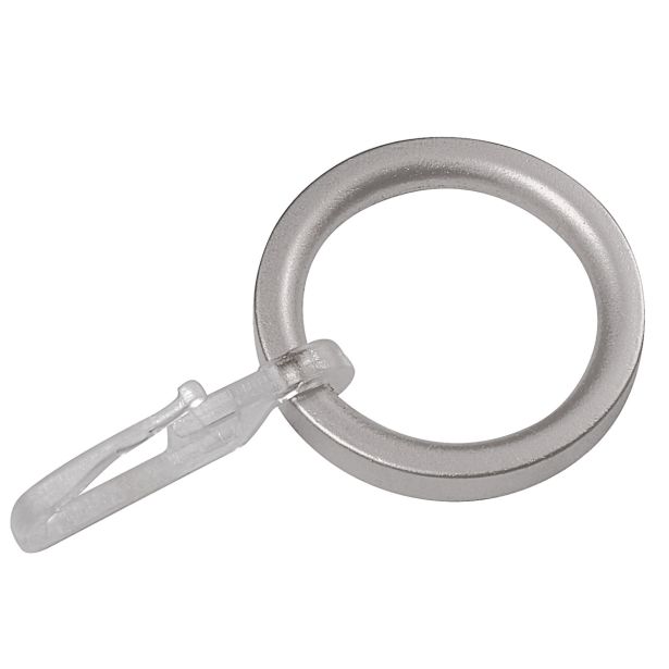 PRIBOR MYDECO 20MM OBROČEK S KLJUKICO SREBRN, 10 KOS