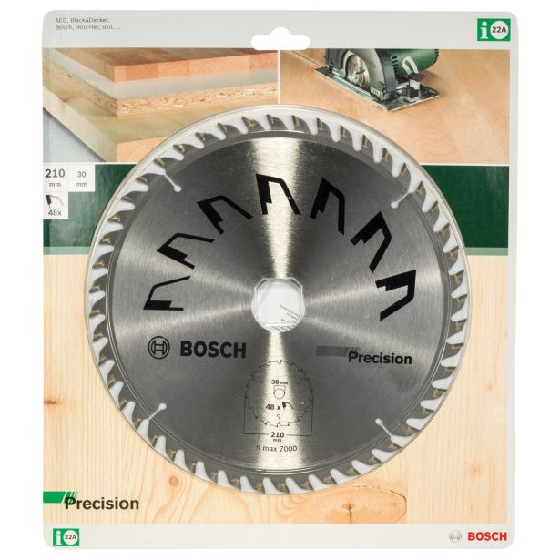 LIST ŽAGE ZA LES WIDIA BOSCH 210X30X2.5 ZOB 48