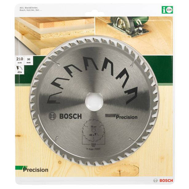 LIST ŽAGE ZA LES WIDIA BOSCH 210X30X2.5 ZOB 48