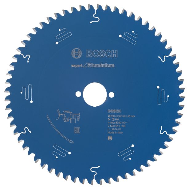 LIST ŽAGE ZA KOVINO BOSCH 230X30X2.8 ZOB 64