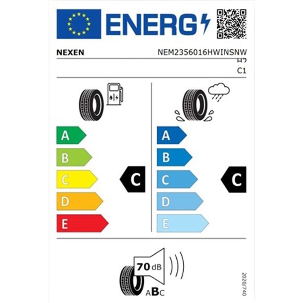 ZIMSKA GUMA NEXEN 235/60R 16 100H WINGUARD SNOW'G WH2