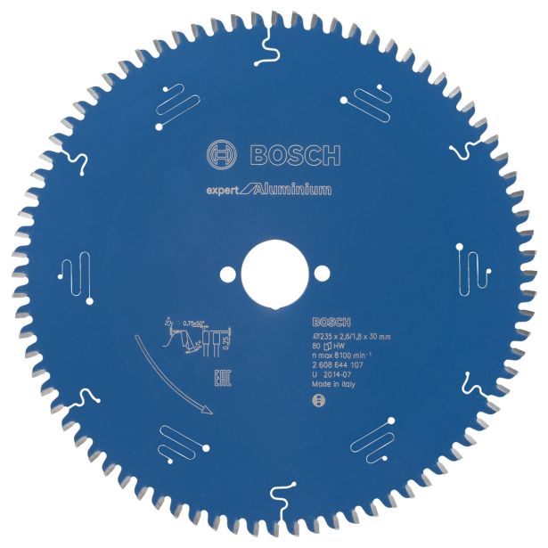 LIST ŽAGE ZA KOVINO BOSCH 235X30X2.6 ZOB 80