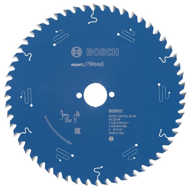 LIST ŽAGE ZA LES WIDIA BOSCH 235X30X2.8 ZOB 56