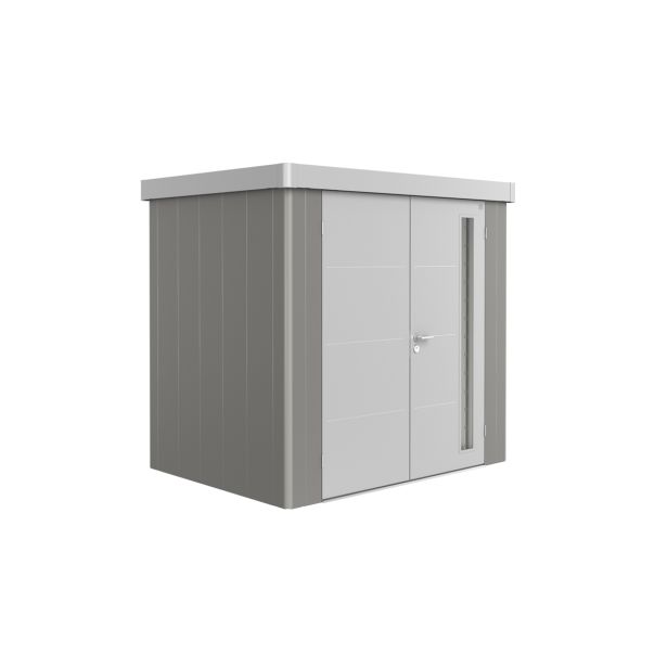 KOVINSKA VRTNA HIŠKA BIOHORT 236X180X222 CM NEO 1B DVOJNA VRATA